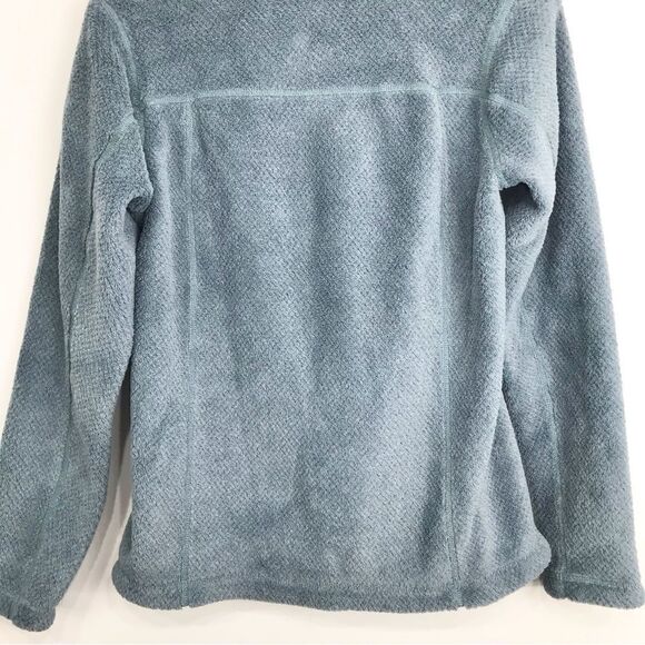 Patagonia Re-Tool Light Blue Navy Snap T Synchilla Pullover Fleece - Picture 7 of 16